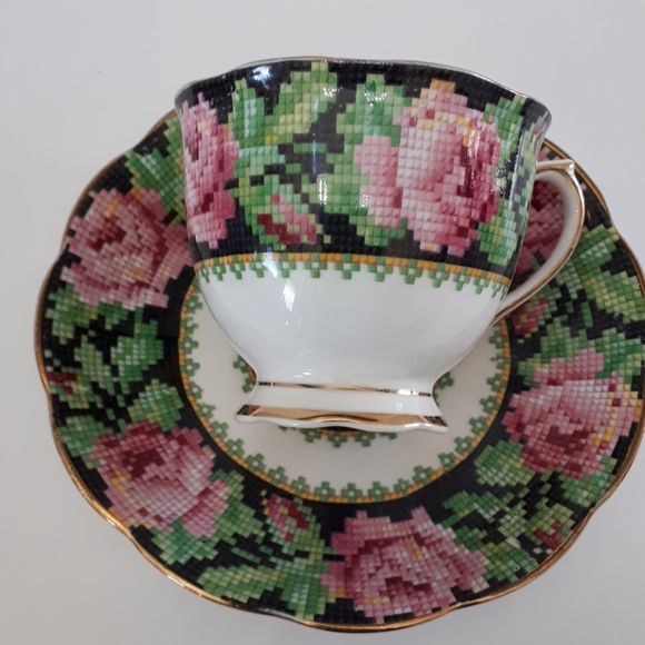 Royal Albert Other - Royal Albert Needle Point Cup/Saucer